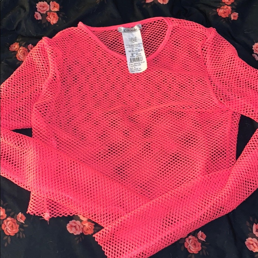 Kiki Riki Mesh LS Crop